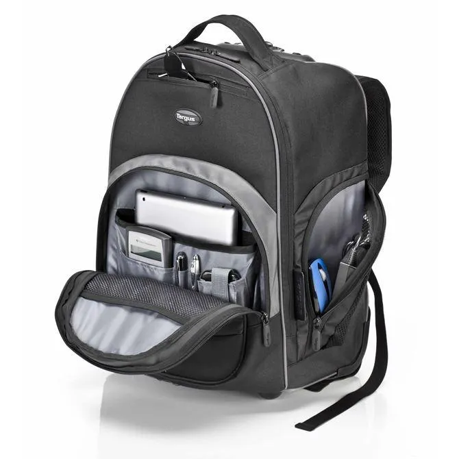 16" Compact Rolling Backpack