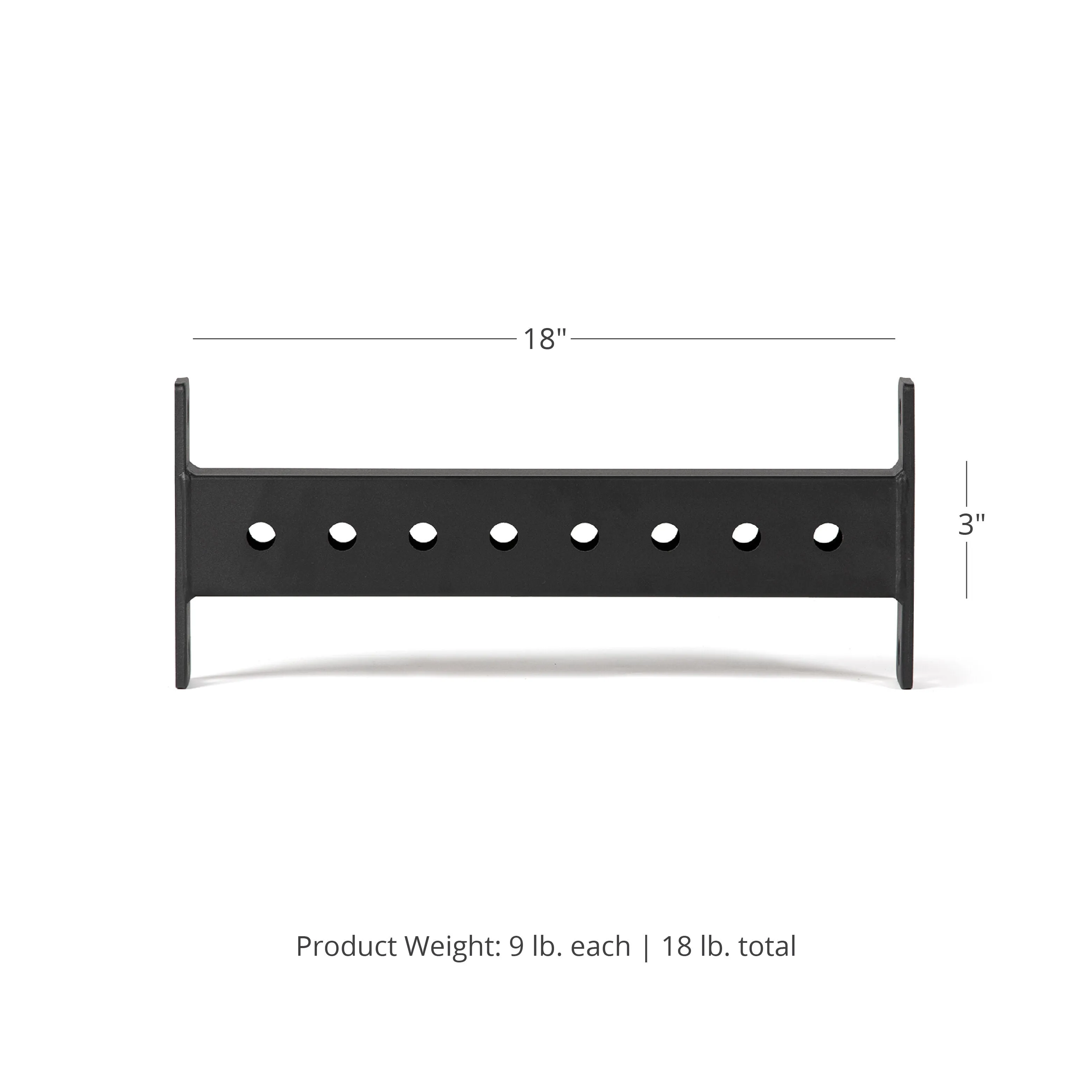 18-in T-3 Series Space Saving Rack Side Bracings