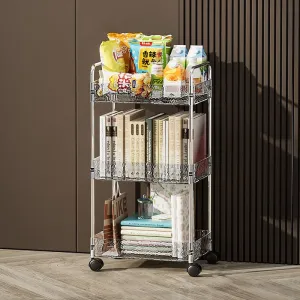 3-Tier Multi-Functional Storage Trolley Cart