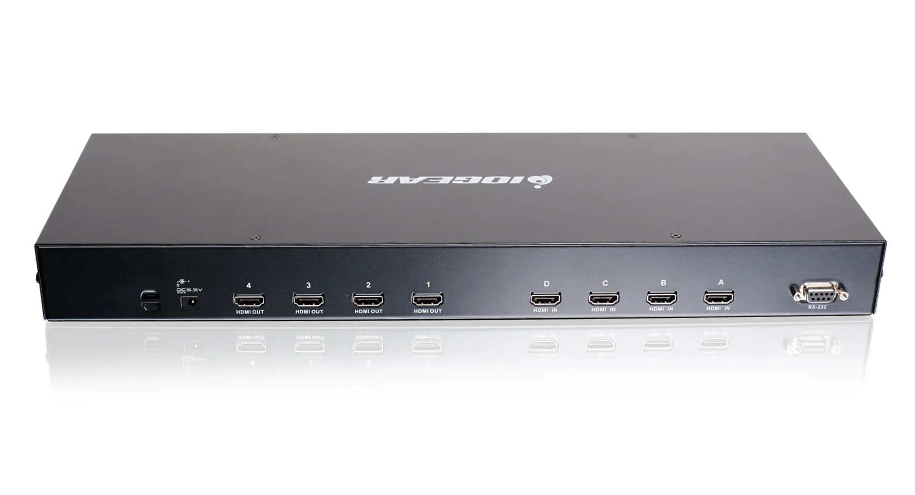 4x4 HDMI Matrix Switch with RS-232