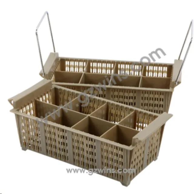 8-Compartment Cutlery Basket