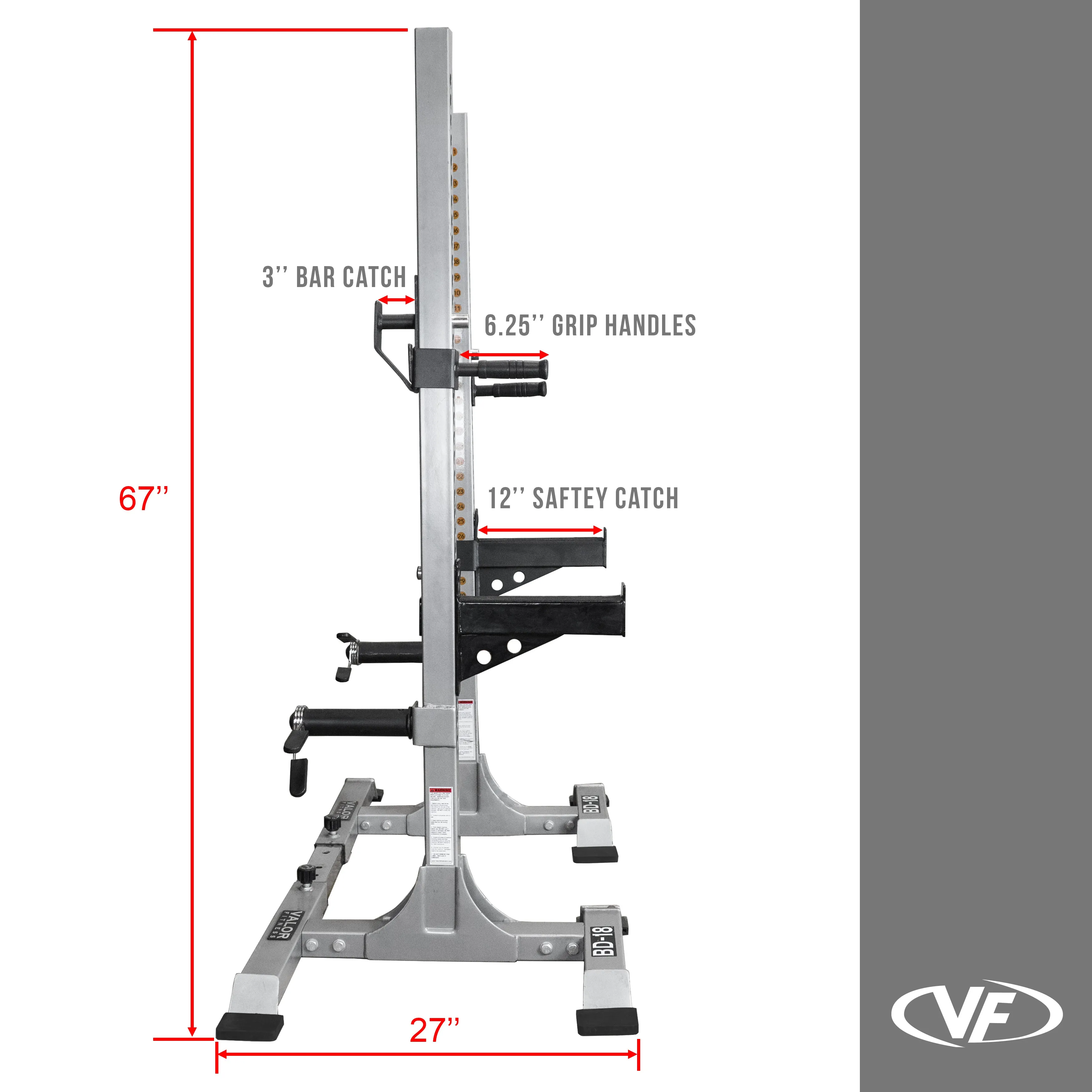 Adjustable Squat - Bench - Dip Stand Towers