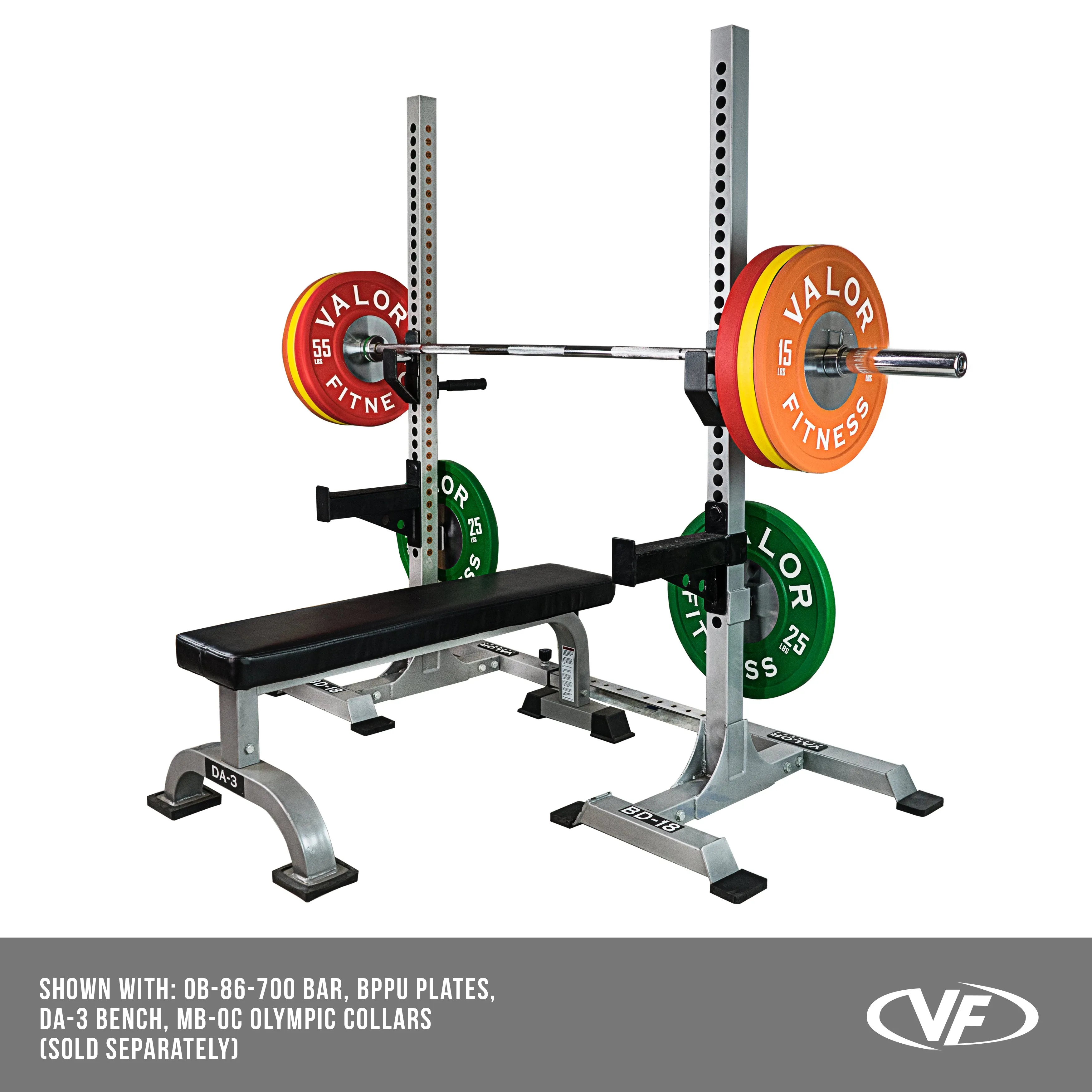 Adjustable Squat - Bench - Dip Stand Towers