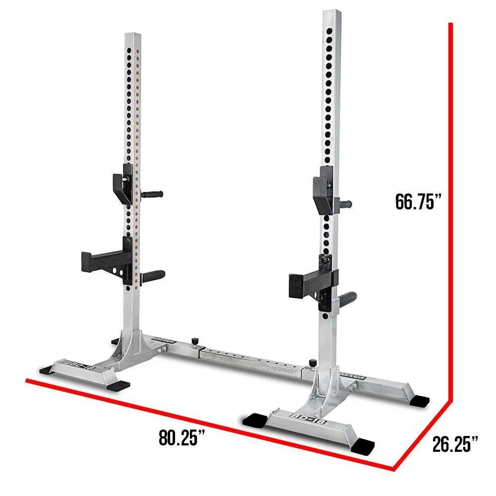 Adjustable Squat - Bench - Dip Stand Towers