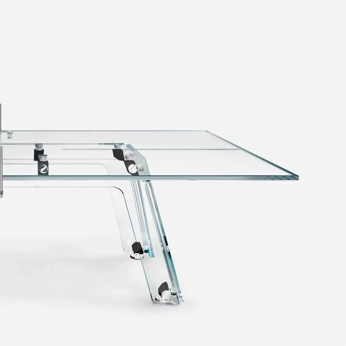 All-glass table tennis table, suitable for indoor and outdoor