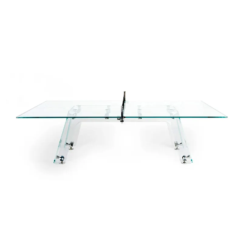 All-glass table tennis table, suitable for indoor and outdoor