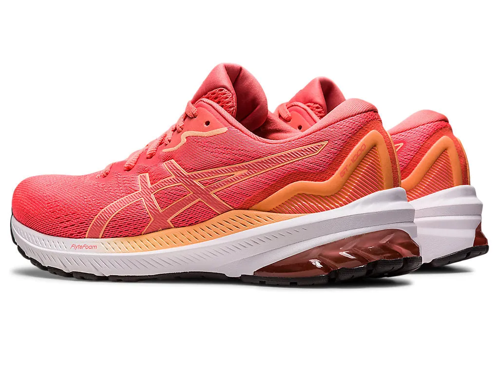 Asics GT-1000 11 (Womens) - Blazing Coral/Papaya