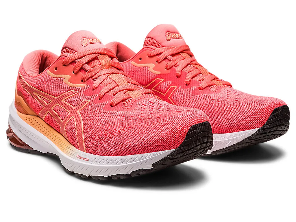 Asics GT-1000 11 (Womens) - Blazing Coral/Papaya