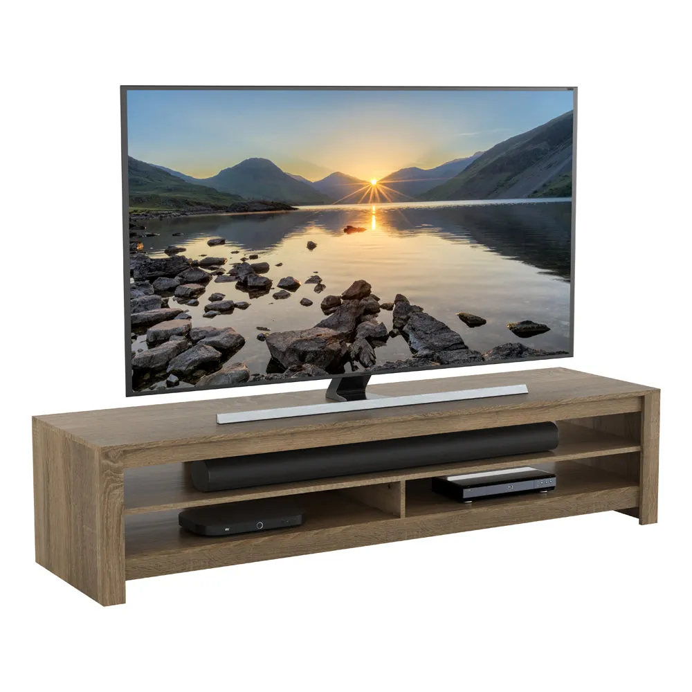 AVF Calibre 1.8M TV Stand - Rustic Sawn Oak | CA180RGO