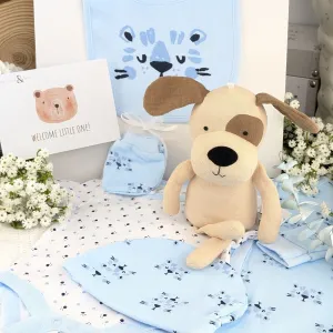 Baby Boy Gifts Bag Puppy Dog Tails