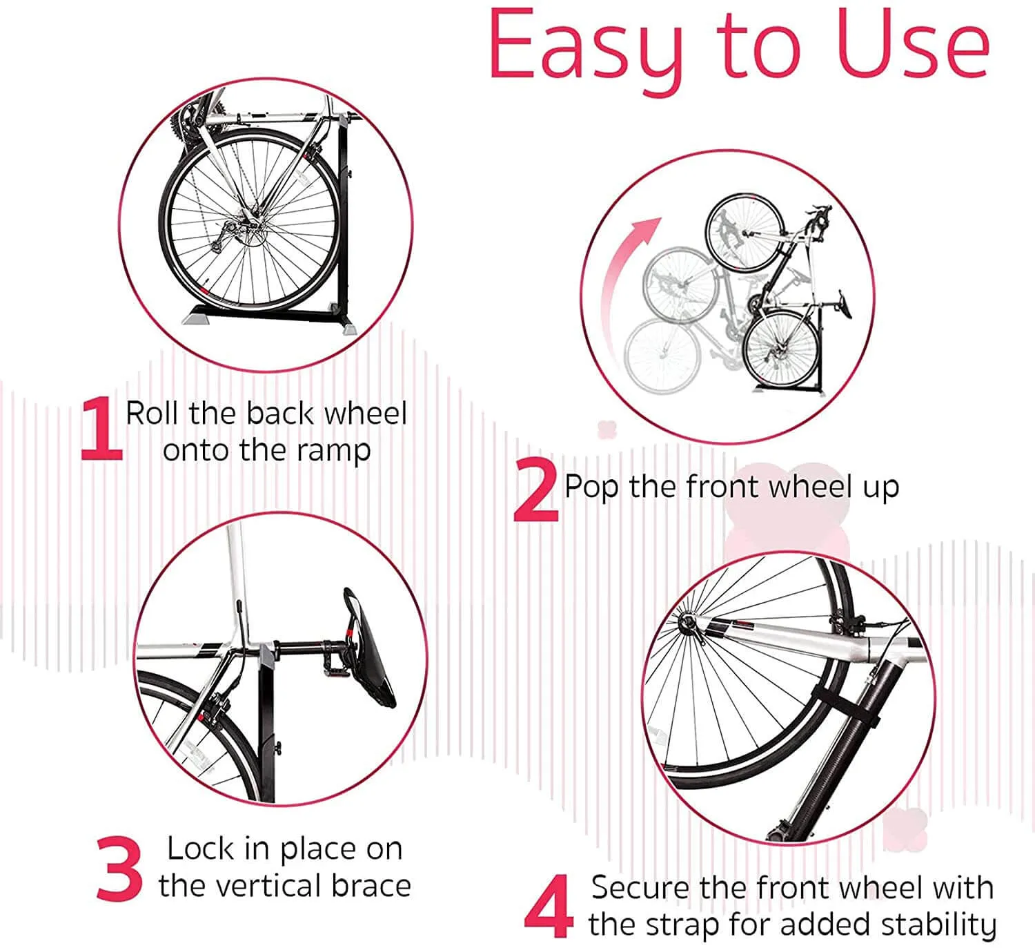 Bike Rack Stand 4Pcs