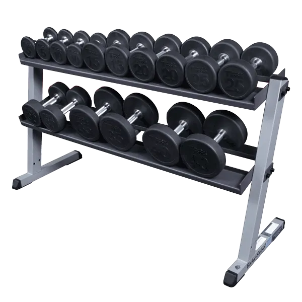 Body-Solid - 2 Tier Horizontal Dumbell Rack