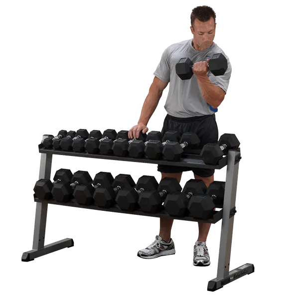 Body-Solid GDR60 2  Tier Dumbbell Rack