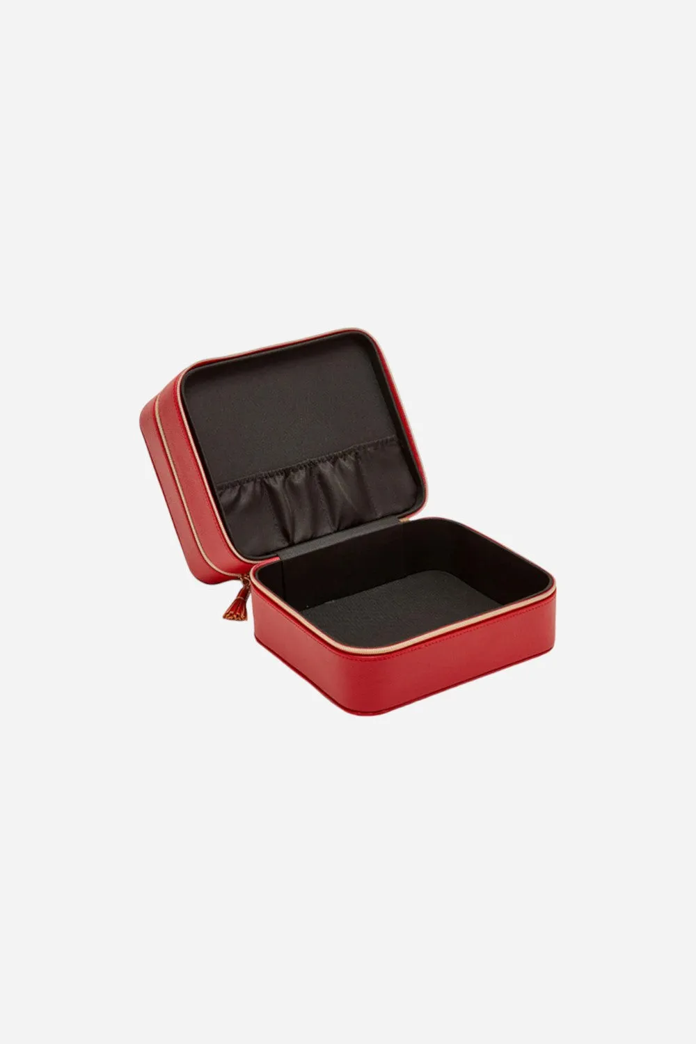 Brouk & Co. Leah Travel Cosmetic Case in Red