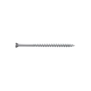 CAMO 0350154S Screw, #8 Thread, 2-1/2 in L, Trim Head, Star Drive, Type 17 Slash Point, 316 Stainless Steel