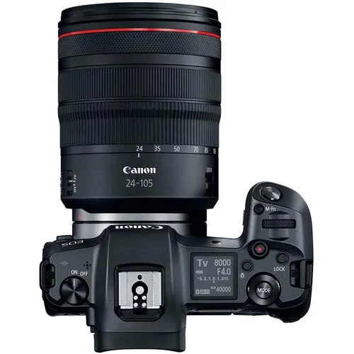 Canon EOS R Mirrorless Digital Camera with Mount Adapter EF-EOS R Kit, International - Storage Kit