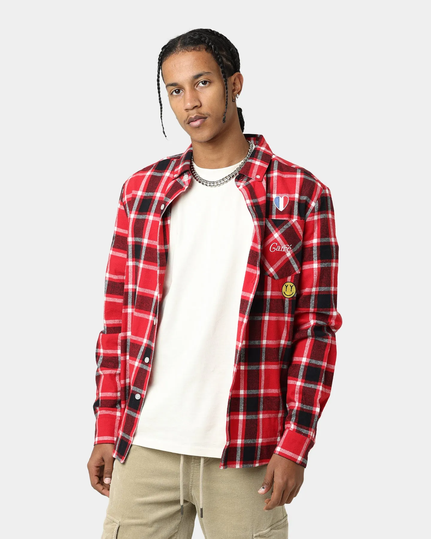 Carré Revolutionnaires Flannel Shirt Red