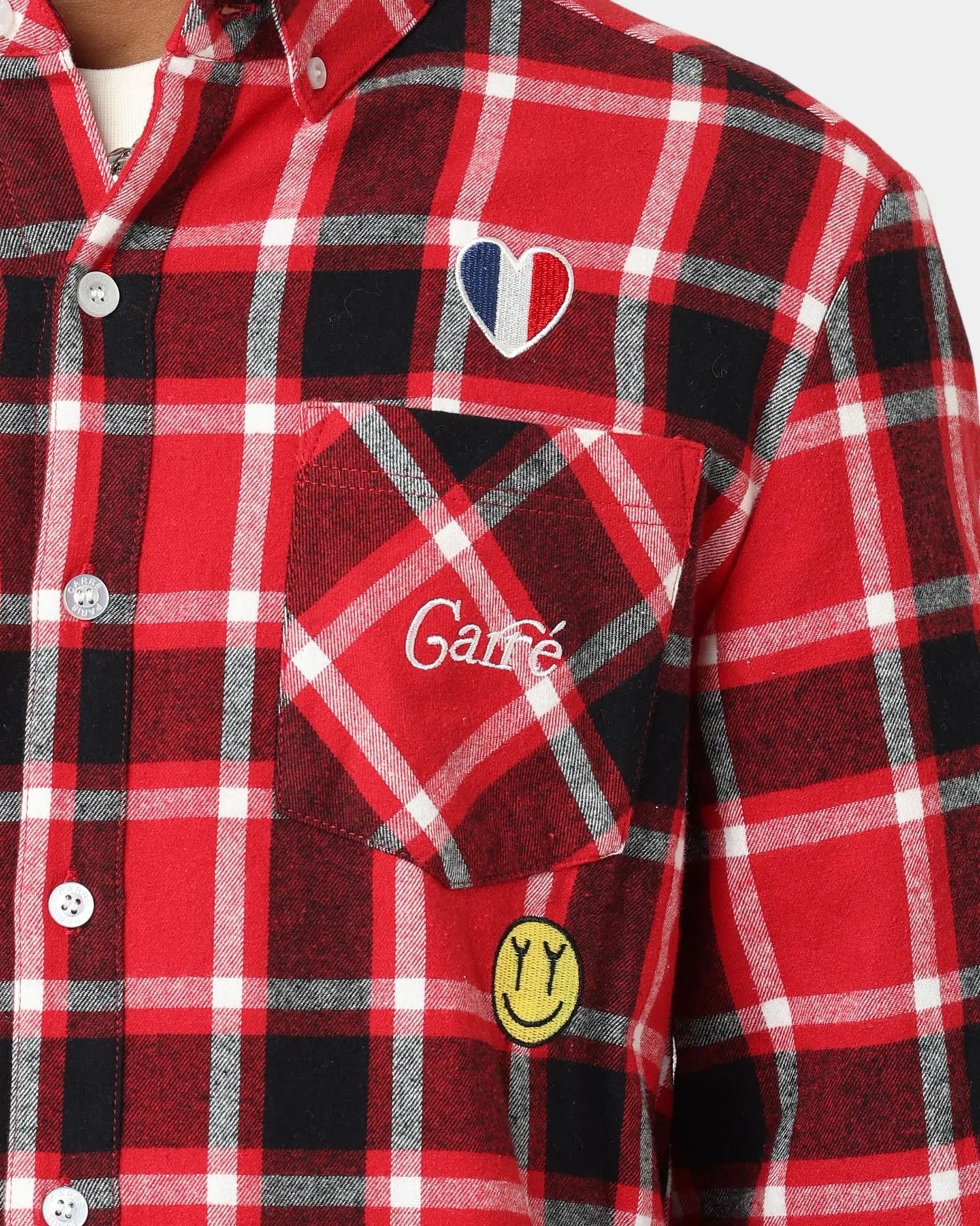 Carré Revolutionnaires Flannel Shirt Red