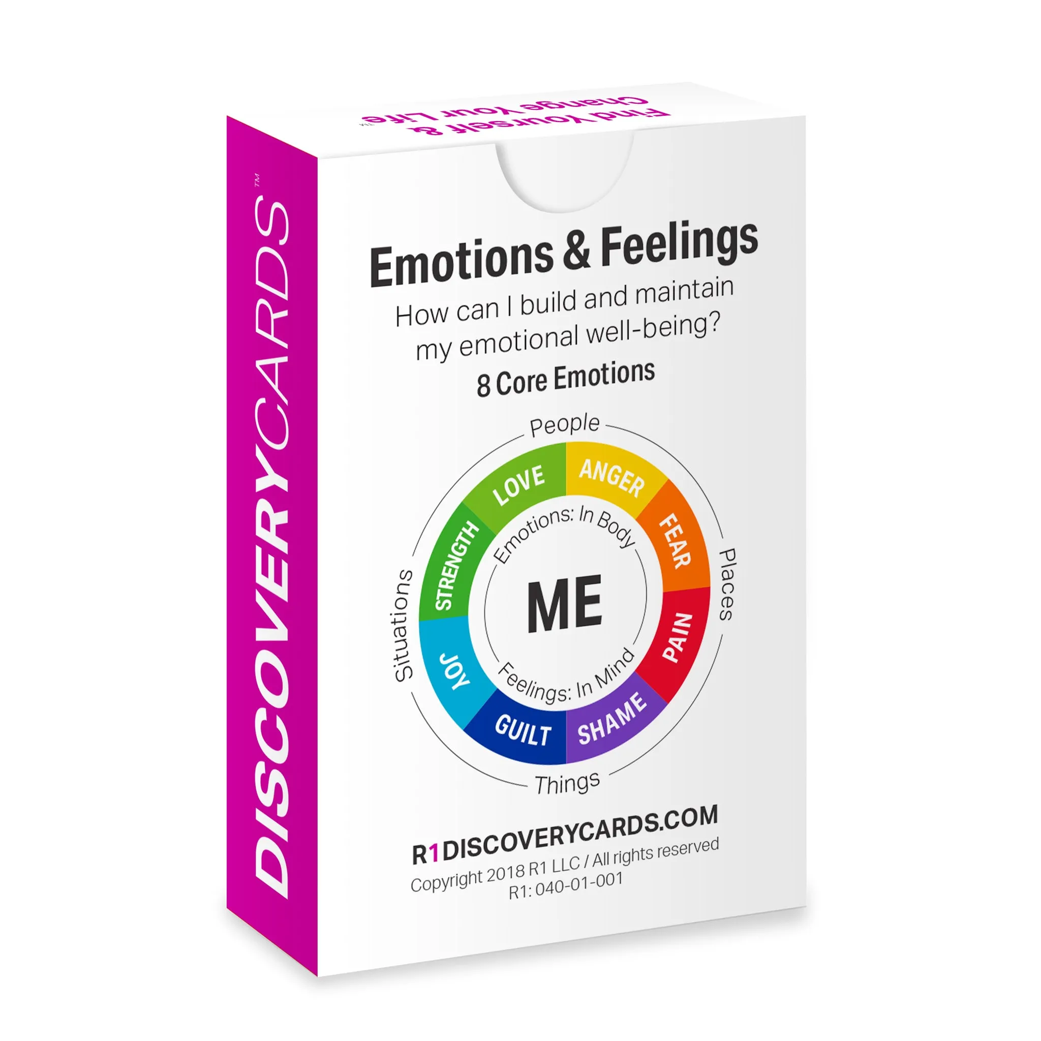 Emotions & Feelings Discovery Cards Deck / CCAPP Consumer Packet for CE