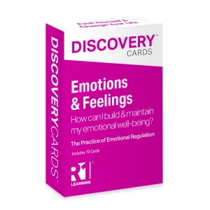 Emotions & Feelings Discovery Cards Deck / CCAPP Consumer Packet for CE