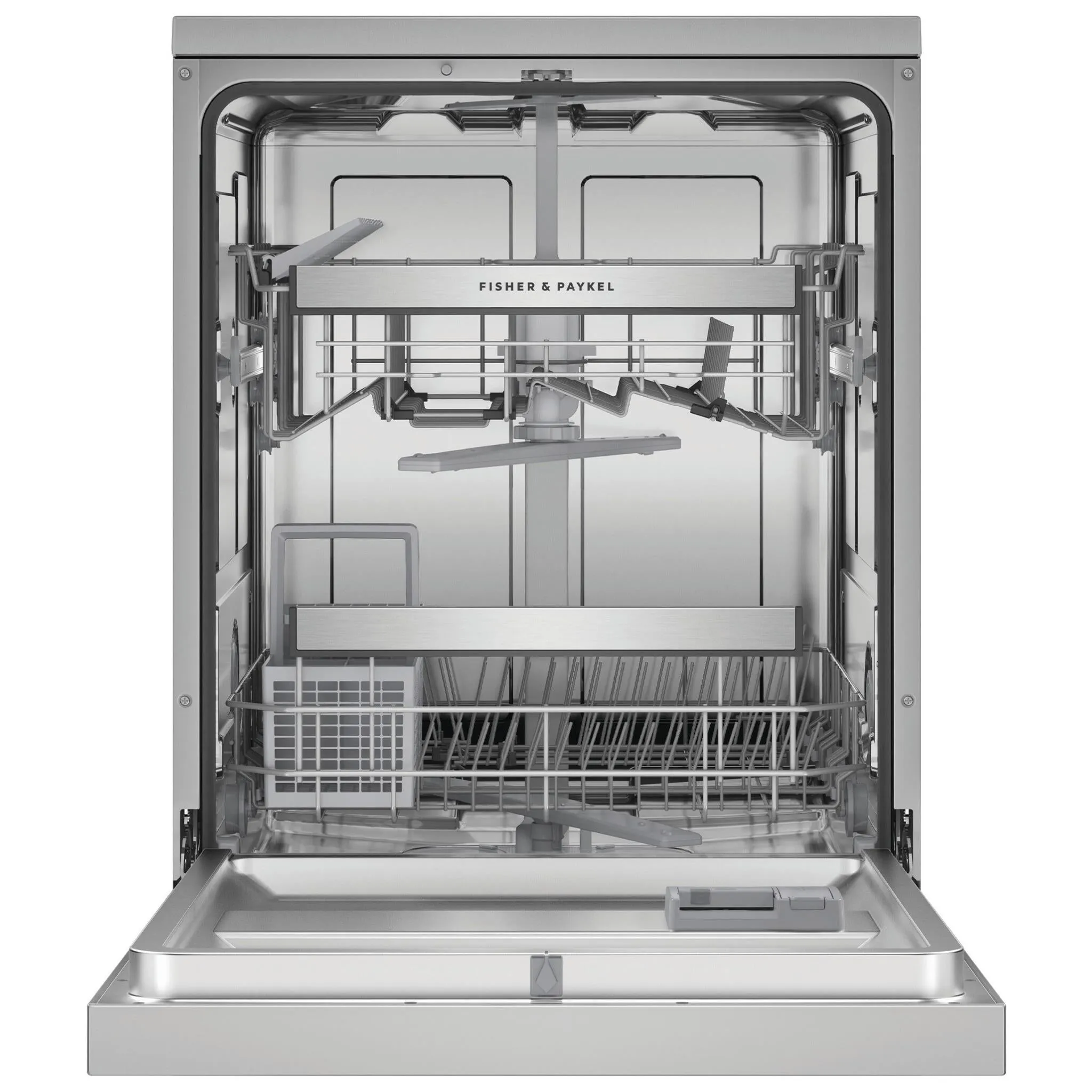 Fisher & Paykel DW60FC1X3 15-Place Setting Freestanding Dishwasher (Stainless Steel)