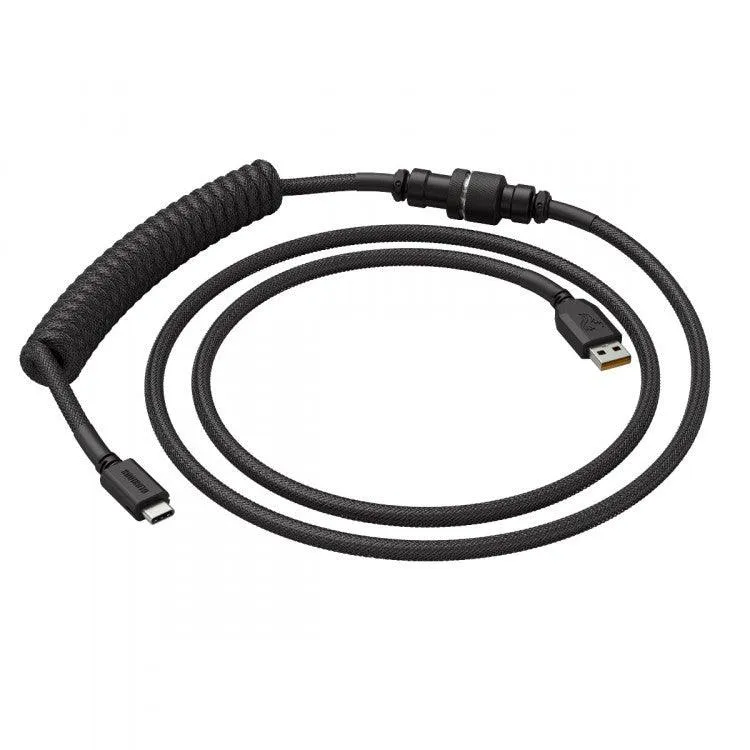 Glorious Coiled Cable USB-A to USB-C Phantom Black