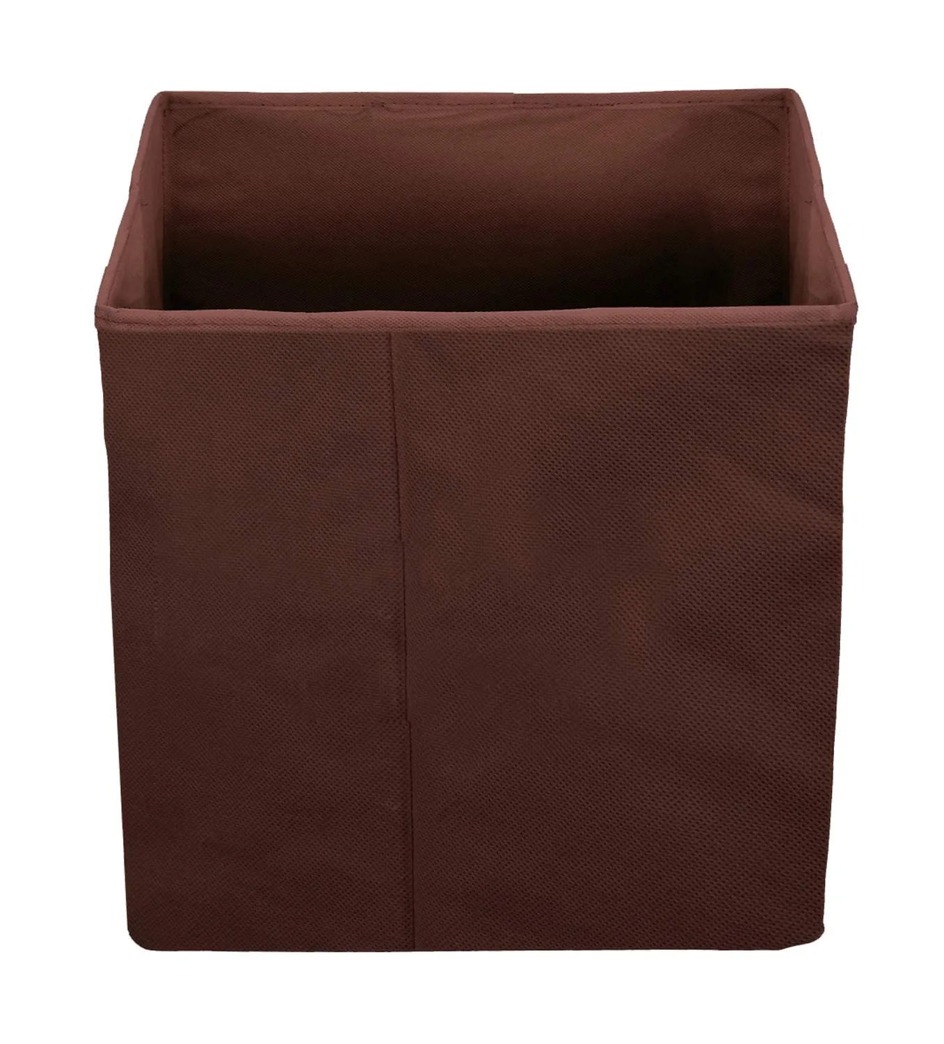 Heart Home Disney Winnie-The-Pooh Printed Non-Woven Foldable Storage Bin/Cube/Organizer For Toys, Clothes And Books With Handles (Brown) -HS43HEARTH26280