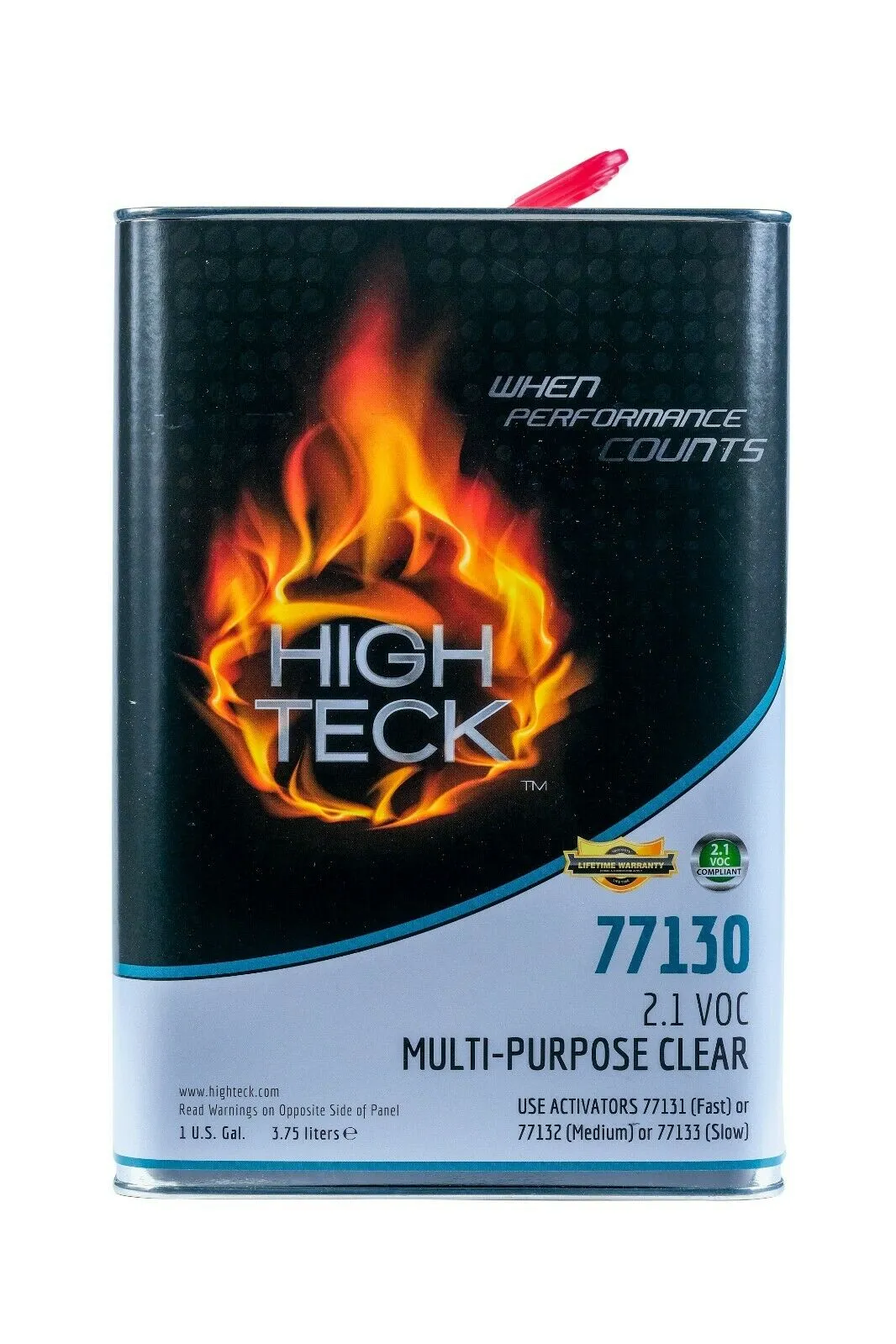 High Teck 2.1 Voc Multi-Purpose Clear w/Activator 77130 Gallon Kit