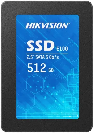 HIKVISION E100 2.5'' SATA 6Gb/s 512GB SSD Internal Hard Drive 512 GB