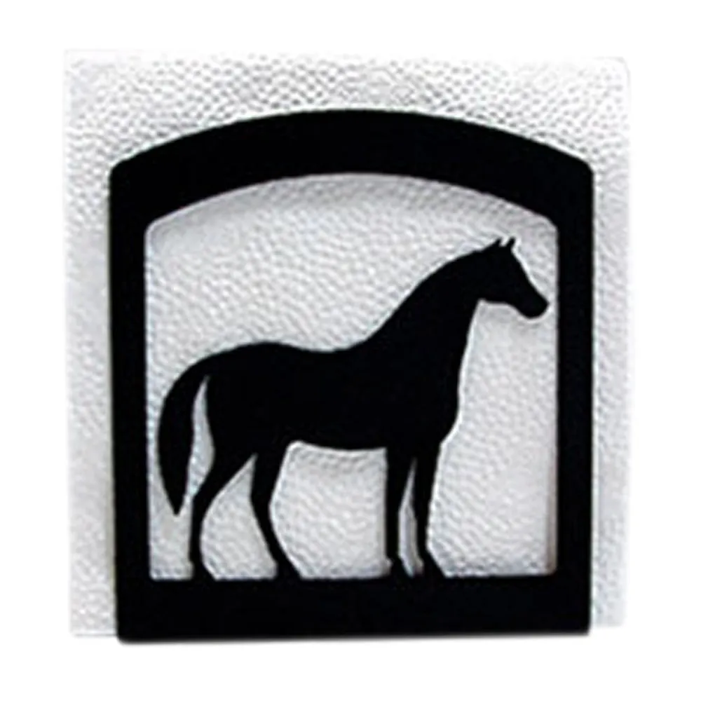 Horse Napkin Holder 5 3/4 In. W x 6 In. H