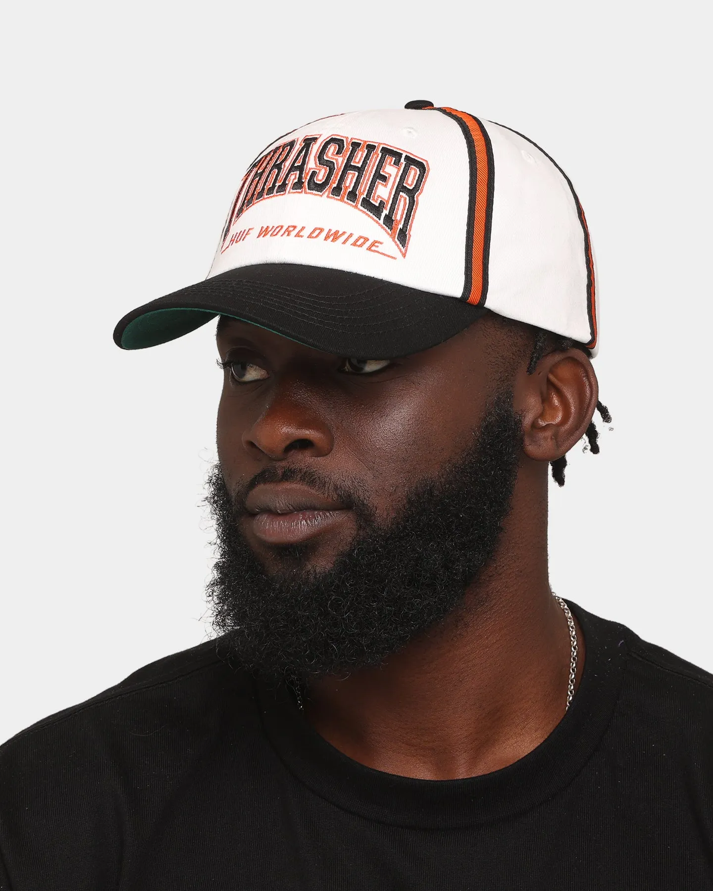 HUF X Thrasher Center Field Snapback Natural