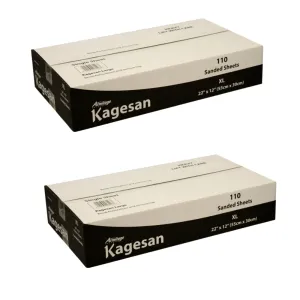 Kagesan White Bulk Sandsheets 110 Sheets XL - 2 Boxes