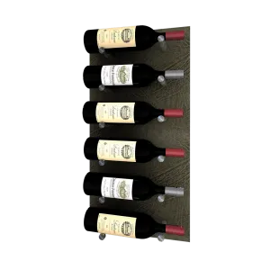 Kessick Wine as Art 14" x 28" Vertical Leather Panel Wine Rack