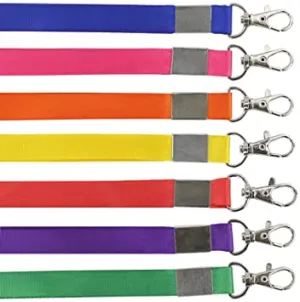 Lanyard 001(Blue, Black, Red, Green, white)-1.5cm