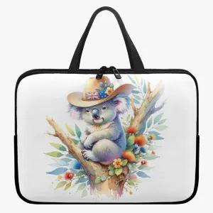 Laptop Sleeve with Handles - Australian Animals - Koala