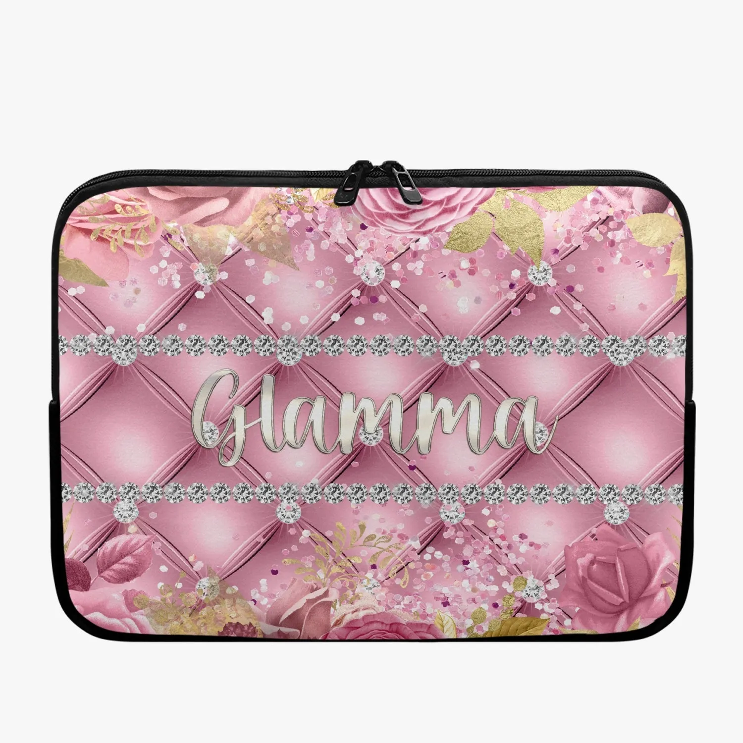 Laptop Sleeve - without handles - Pink Floral - Glamma