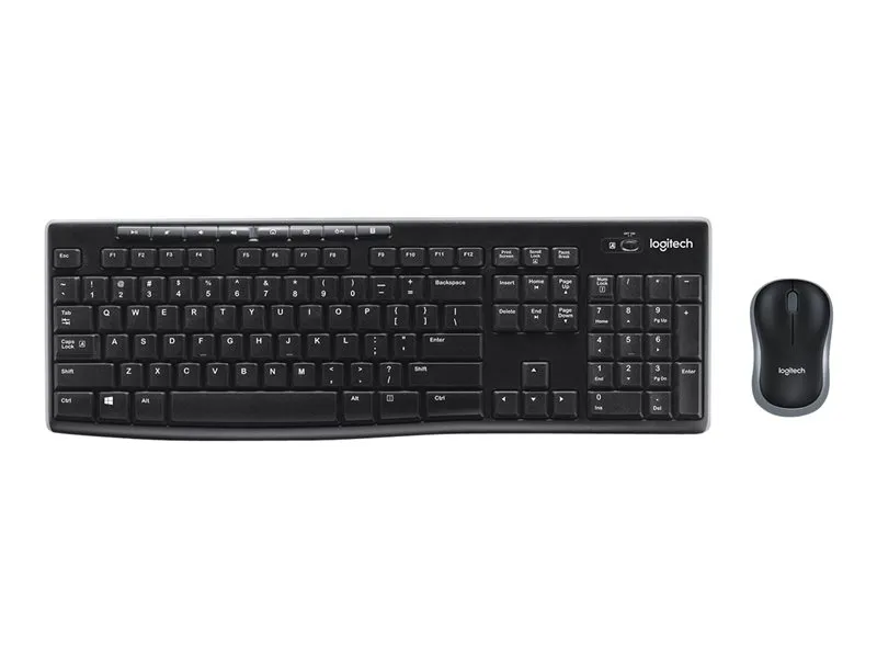 LOGITECH MK270 Wireless Mouse and Keyboard Combo - UK Layout