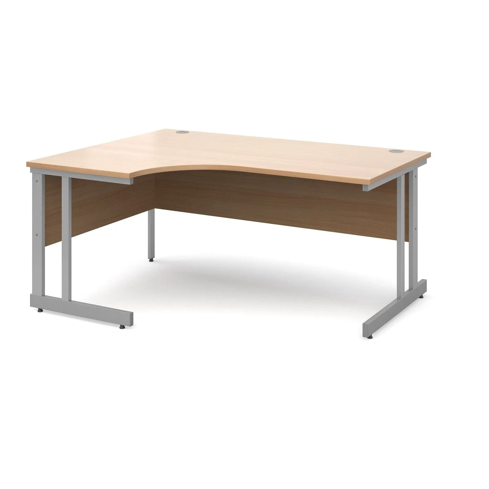 Momento cantilever leg left hand ergonomic desk