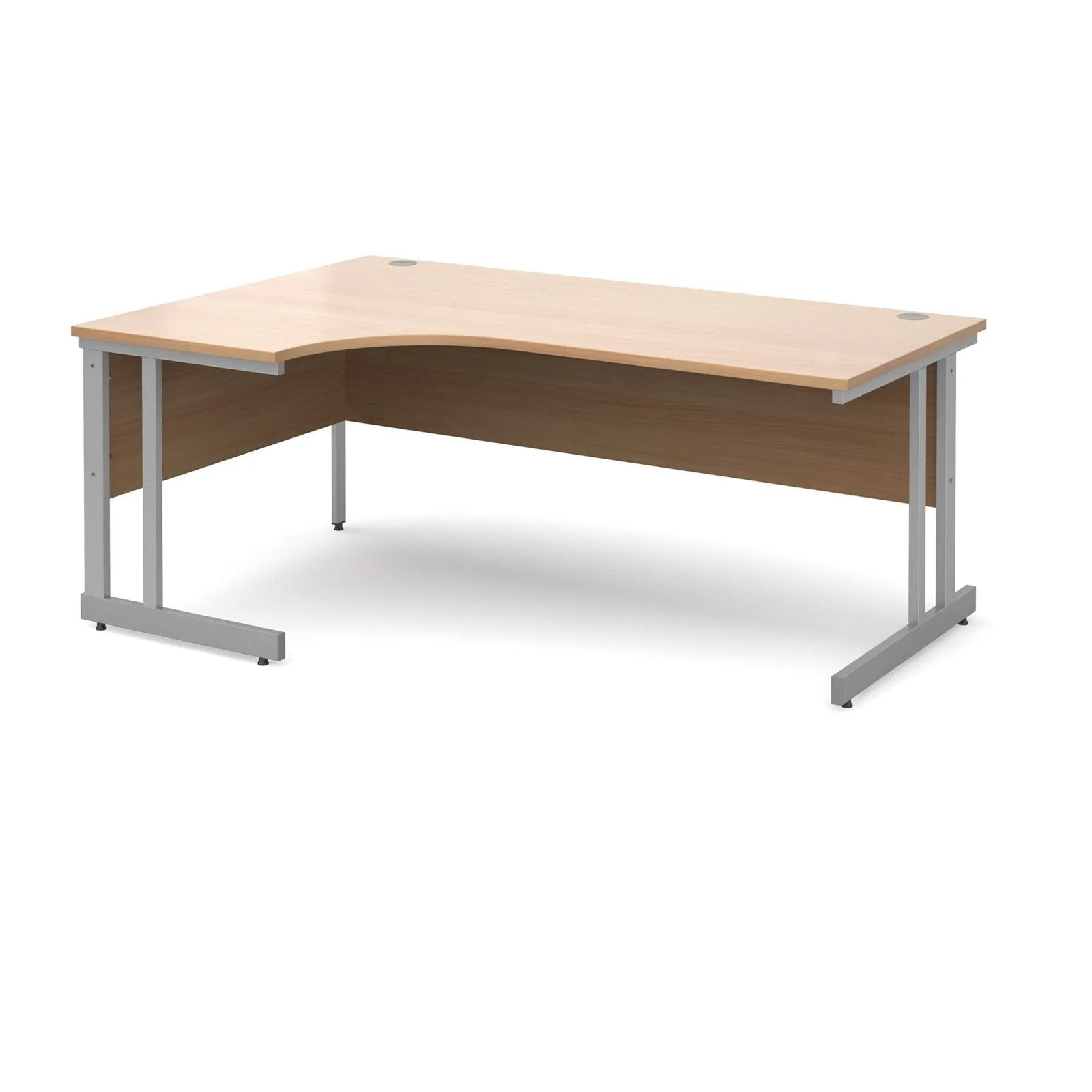 Momento cantilever leg left hand ergonomic desk