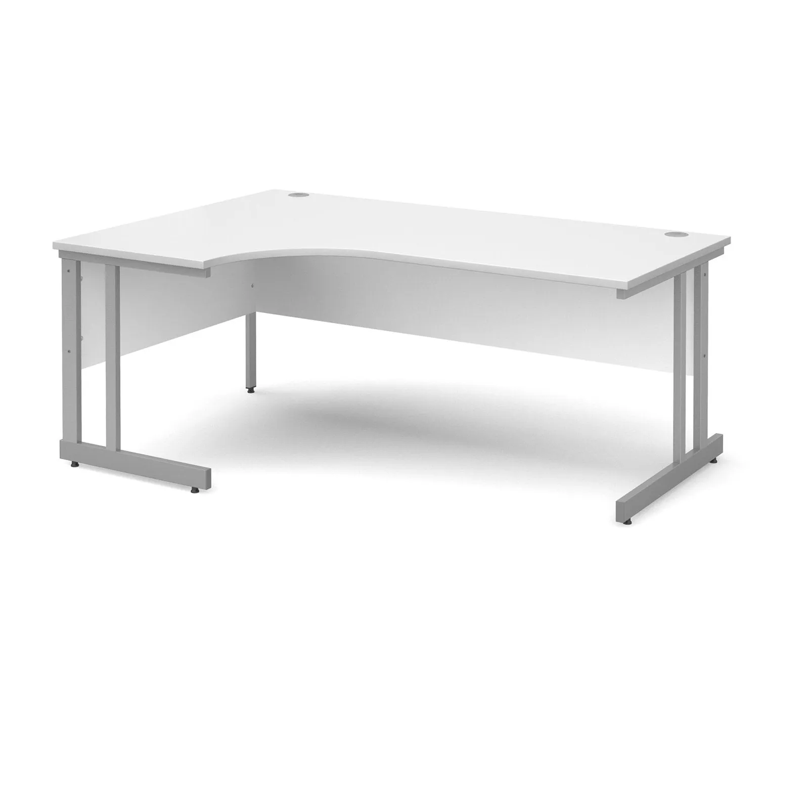 Momento cantilever leg left hand ergonomic desk