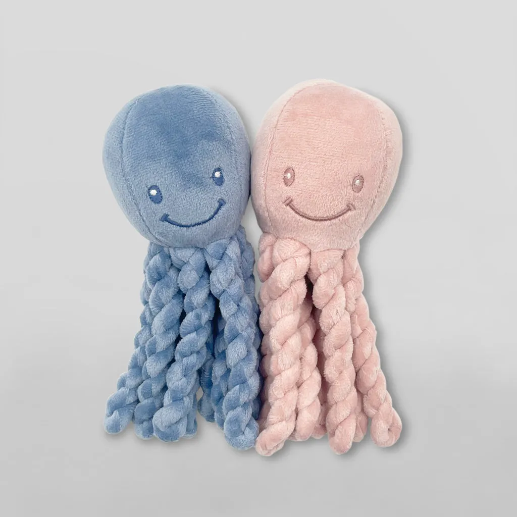 Ollie Octopus New Baby Gift Set, Pink