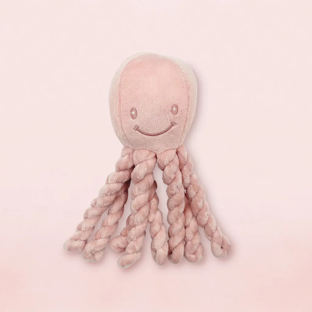 Ollie Octopus New Baby Gift Set, Pink