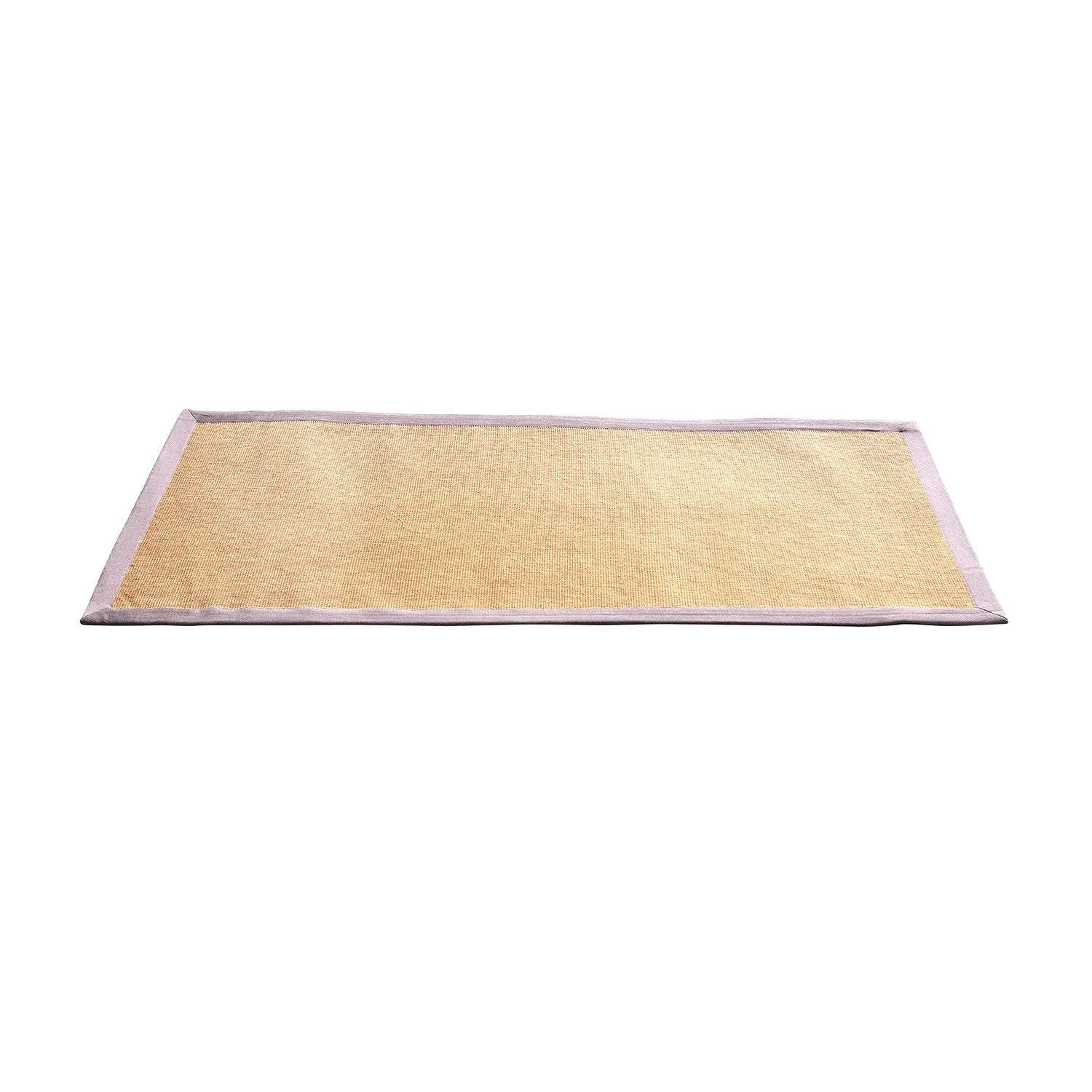 OnlyMat Eco-Friendly Jute Anti-Skid Yoga Mat With Cotton Border