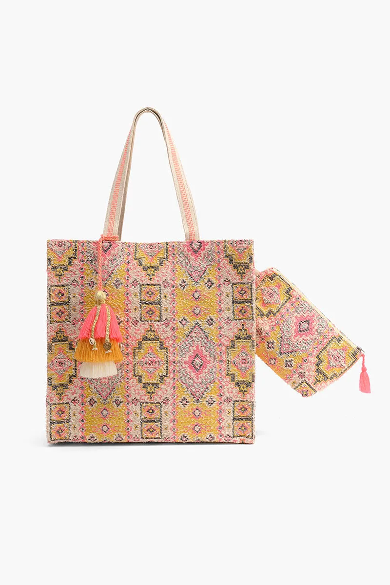 Persian Rug Inspired Tote