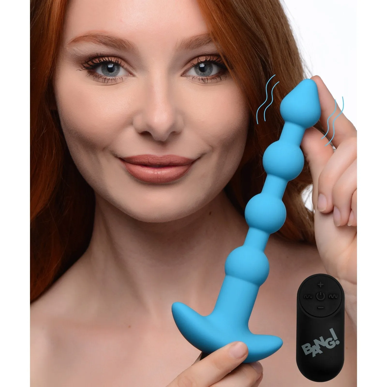 Remote Control Vibrating Silicone Anal Beads