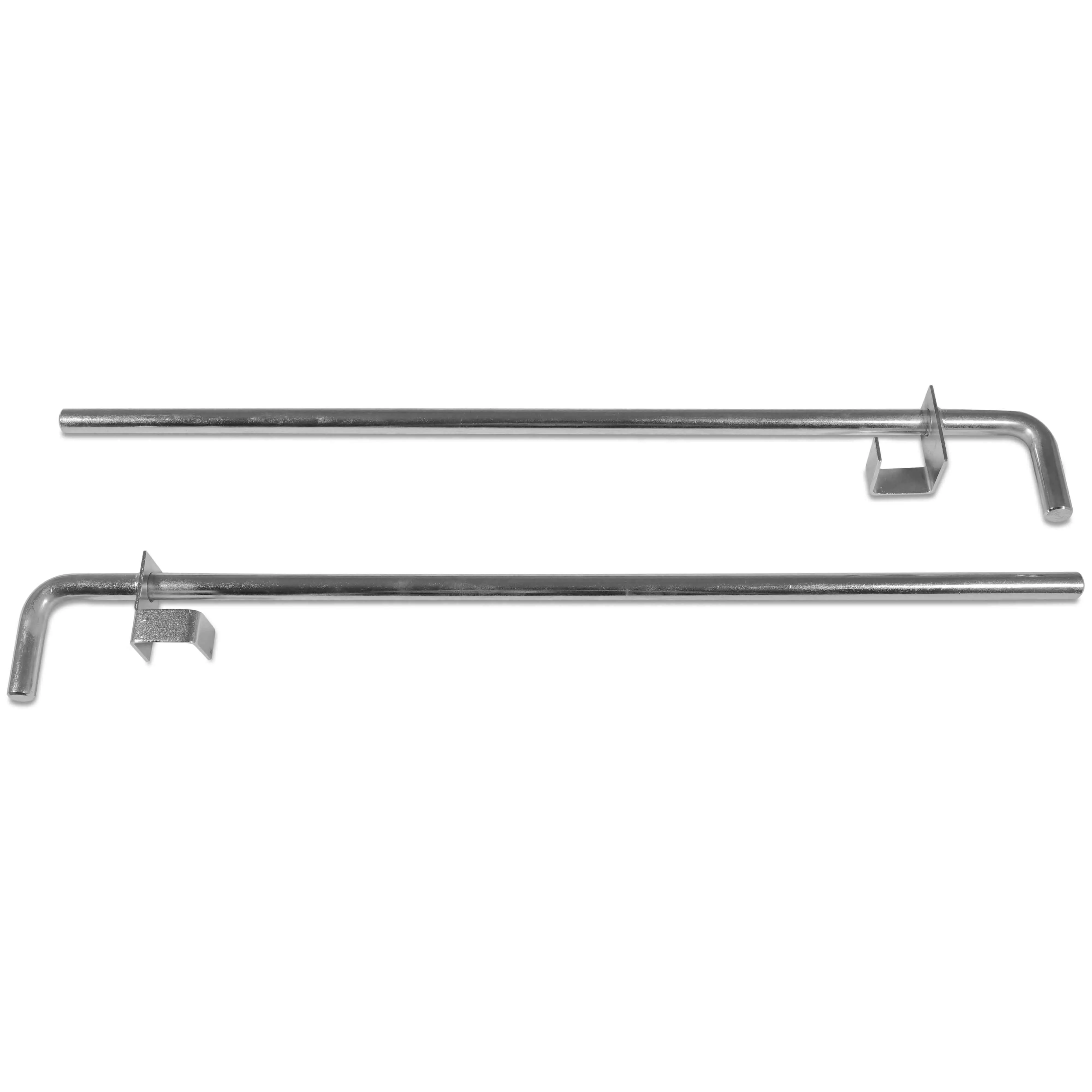 Scratch and Dent - Pair Solid Steel 24mm Safety Bars for  T-2 Series 26" 2"x2" Power Rack - FINAL SALE