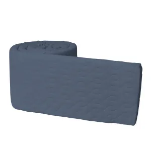 Sebra Bed Bumper in Denim Blue