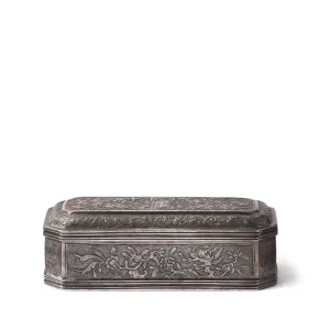 Silver Supari Box from China - 19th Century