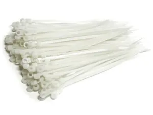 StarTech.Com TCV155 6IN SCREW MOUNT CABLE TIES 100 PACK