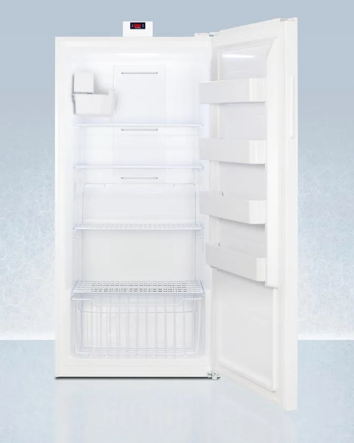 Summit FFUF234IM 33" Wide Upright All-freezer With Icemaker